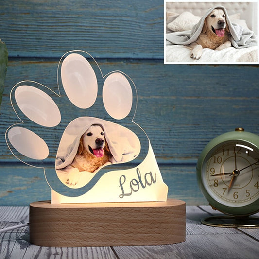 Personalized LED Pet Picture Light